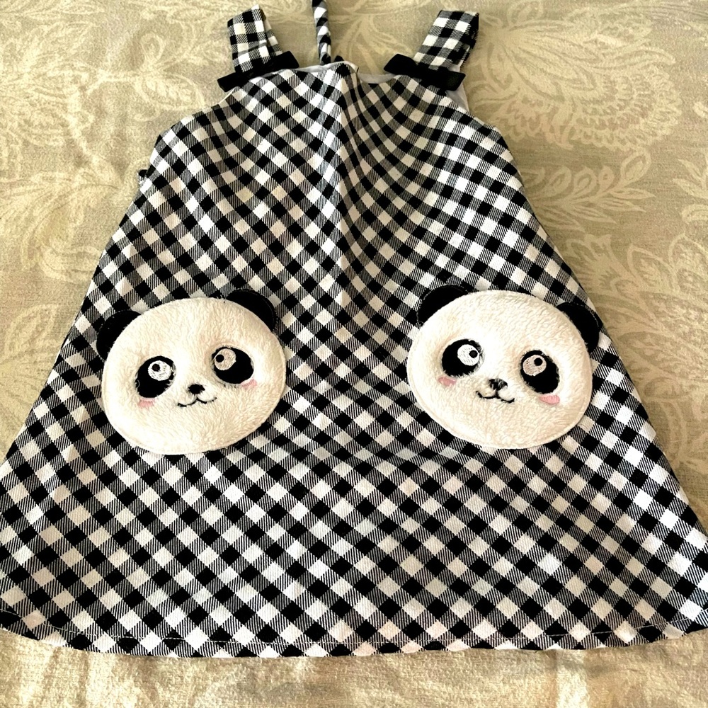 Baby girl panda dress